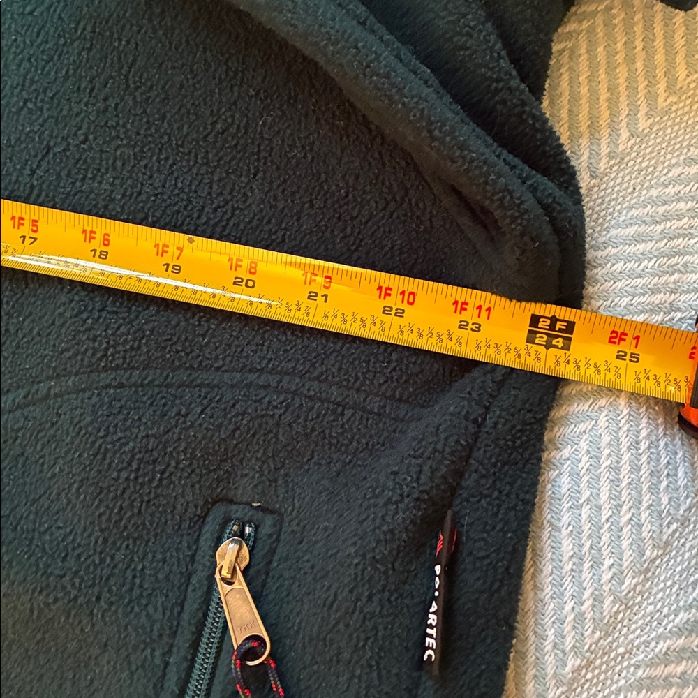 EMS Vintage 90s green half-zip fleece Eastern Mountain Sport - Picture 5 of 9